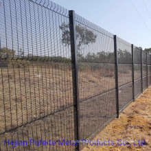 Black, Green Powder Coated High Security 358 Mesh Anti Climb Clear Vu View Fence.